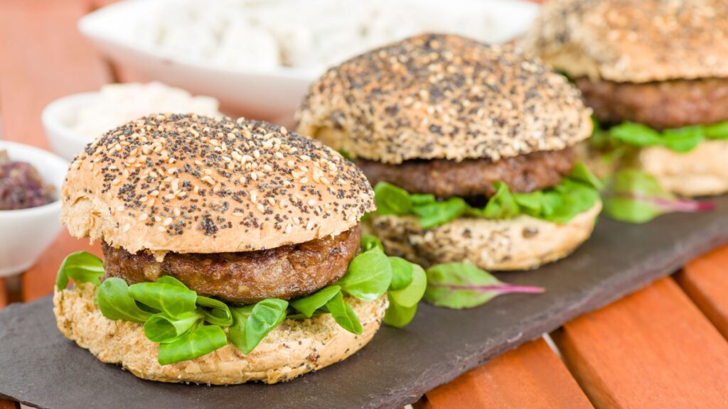 pan de hamburguesa